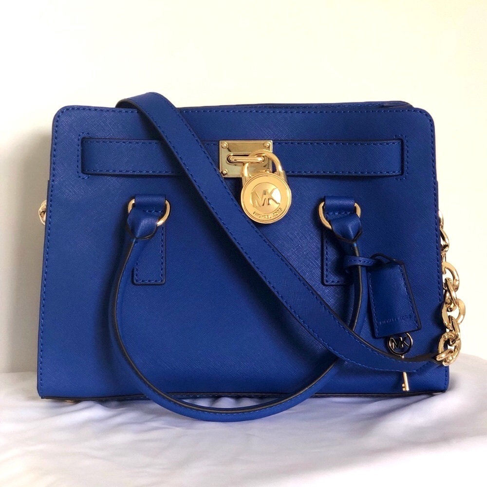 Michael Kors Hamilton Saffiano Satchel